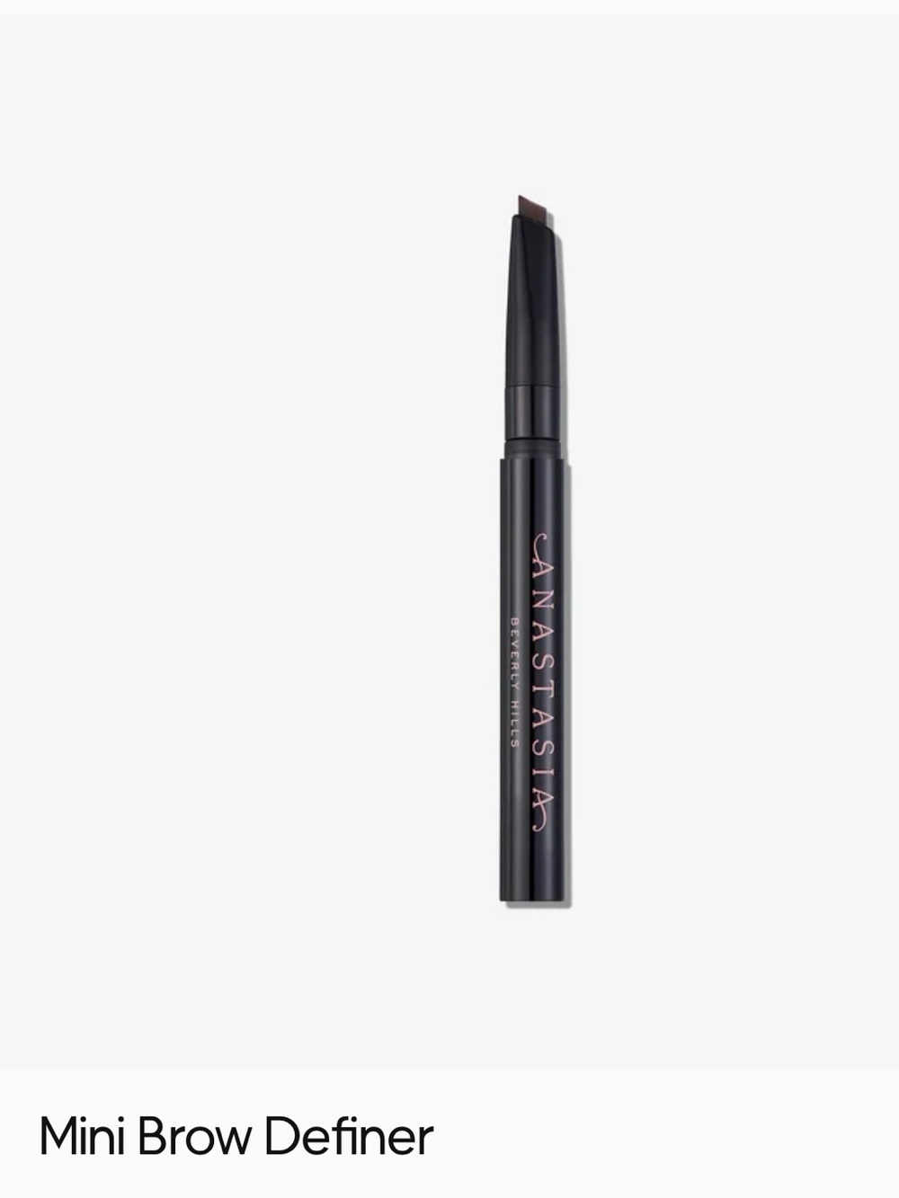 New In Box Anastasia Mini Brow Definer Pencil - Brown Shade